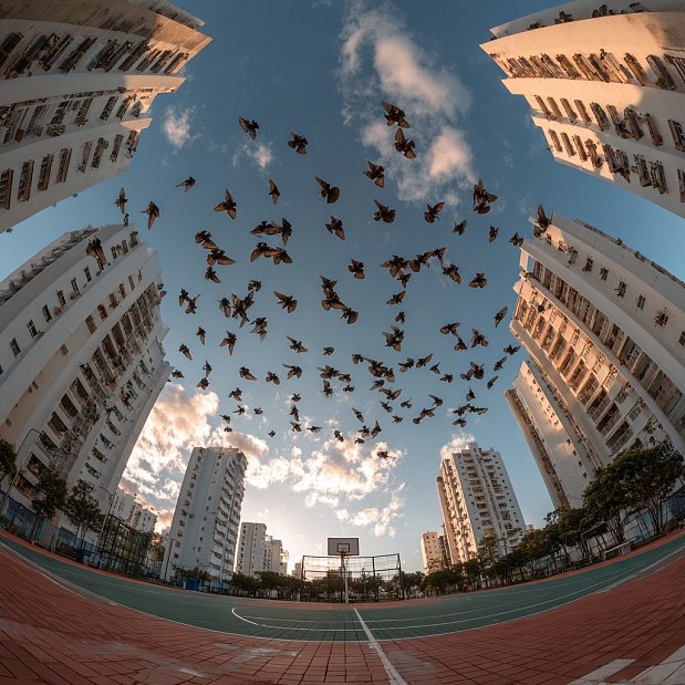 В Челябинске баскетбол любят даже птицы 