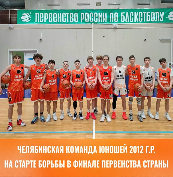 Челябинские баскетболисты 2012 г.р. взяли курс на медали в финале Первенства России 