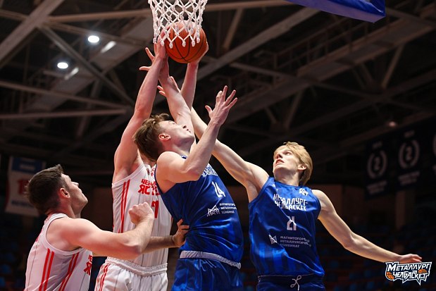 Первая долгожданная победа «Металлурга-Челбаскета» в Высшей Лиге 