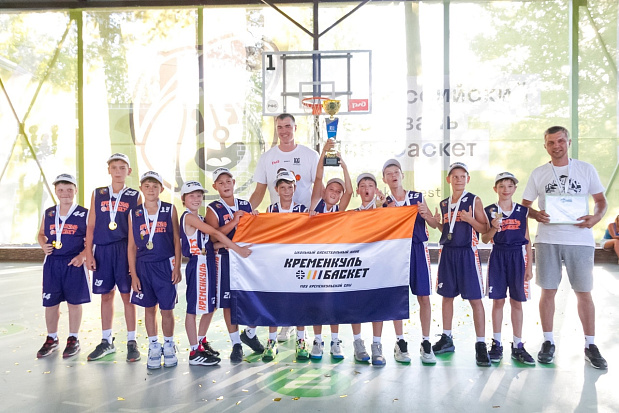 Команда «Кременкуль-баскет» — победитель общего зачета фестиваля Мини-баскет 