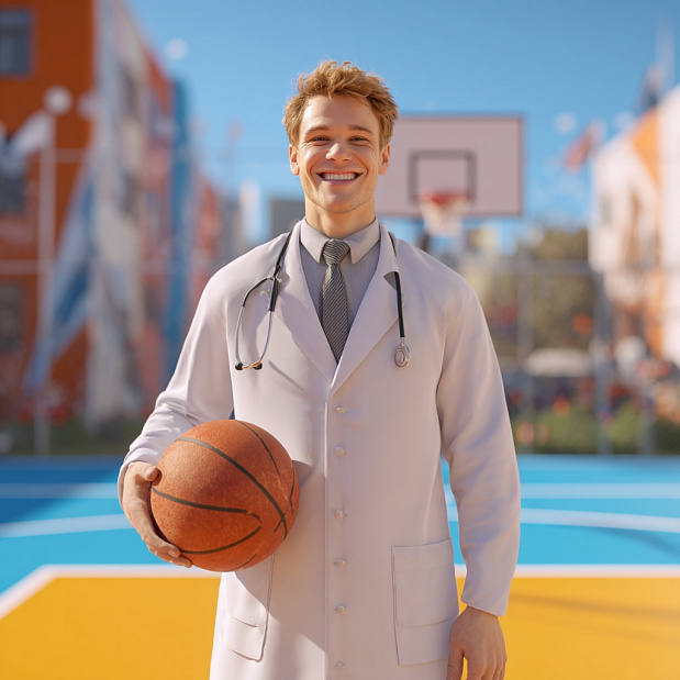 Союз спорта и здоровья на баскетболе 