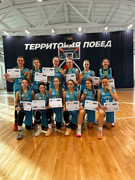 Сборная девушек 2011 г.р. завоевала путевку на финал Спартакиады учащихся 