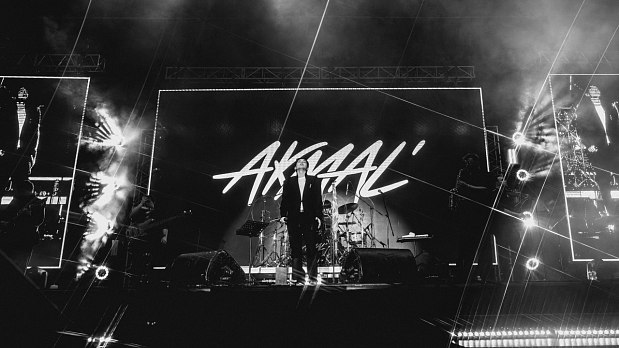 Выступление певца Akmal' на III Международном турнире 3х3, 15 марта 2026