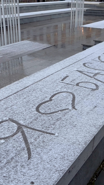 Первый снег - это повод признаться в любви  