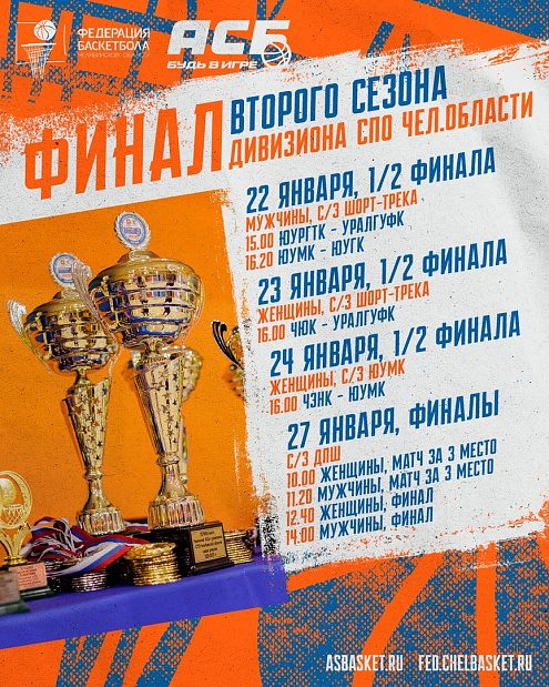 Приготовьтесь к яркому завершению второго сезона Чемпионата АСБ в дивизионе «СПО Челябинская область» 