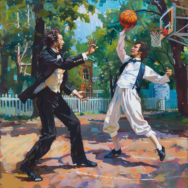 Александр Пушкин играл в баскетбол? 