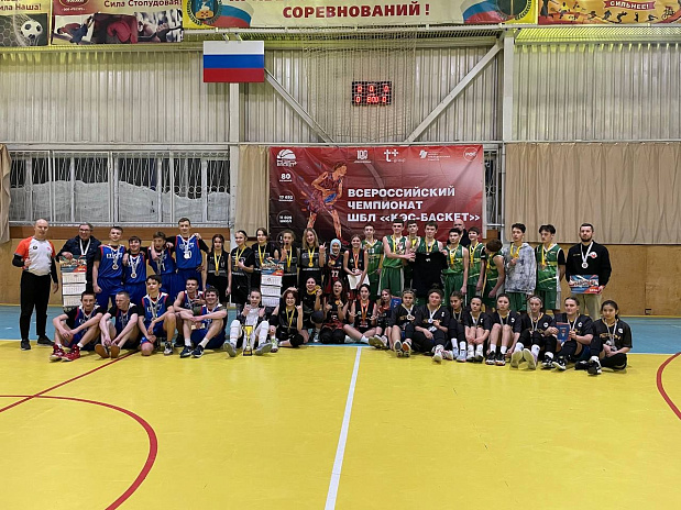 В поселке Увельский определились победители дивизионального этапа «КЭС-баскета» среди сельских школ 