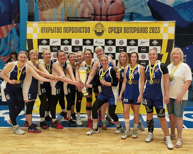 Челябинские спортсменки стали победительницами Чемпионата России 45+ 