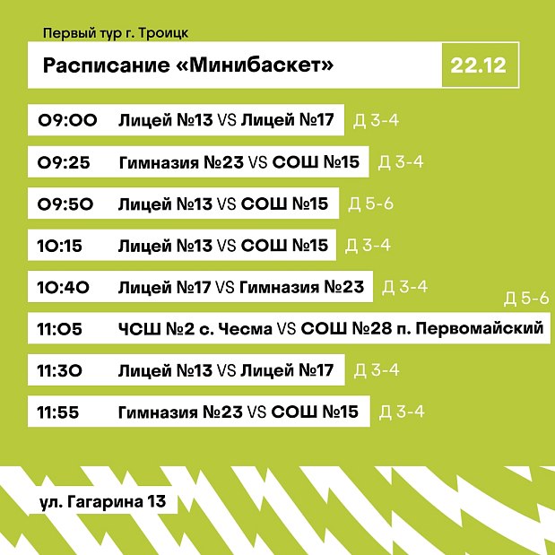 «Минибаскет» приходит в город – музей под открытым небом 