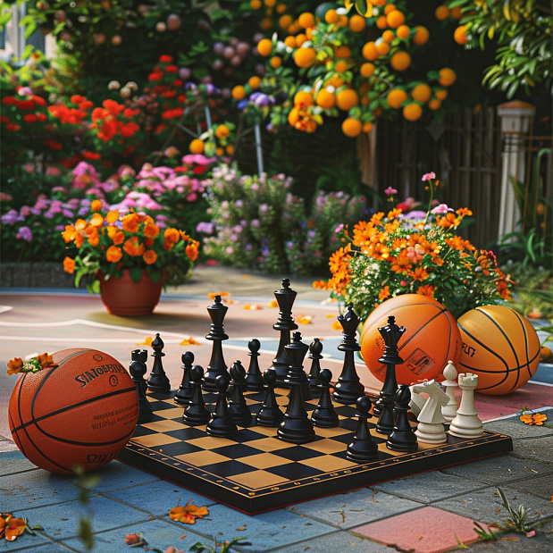 Играй и выигрывай – продолжаем в июне занятия по шахматам для детей в «БаскетДоме» 
