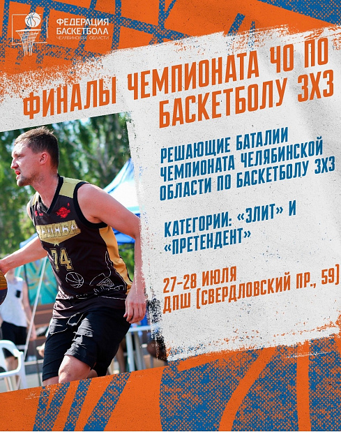 Финалы Чемпионата Челябинской области по баскетболу 3х3 