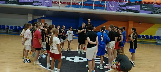 Баскетбольные секреты от «Славянки-ЧКПЗ» для будущих звездочек 