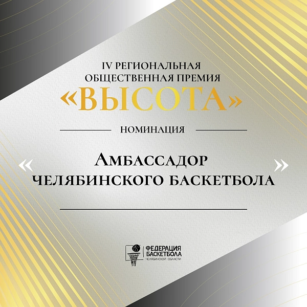 Они продвигают челябинский баскетбол: номинация «Амбассадор»  